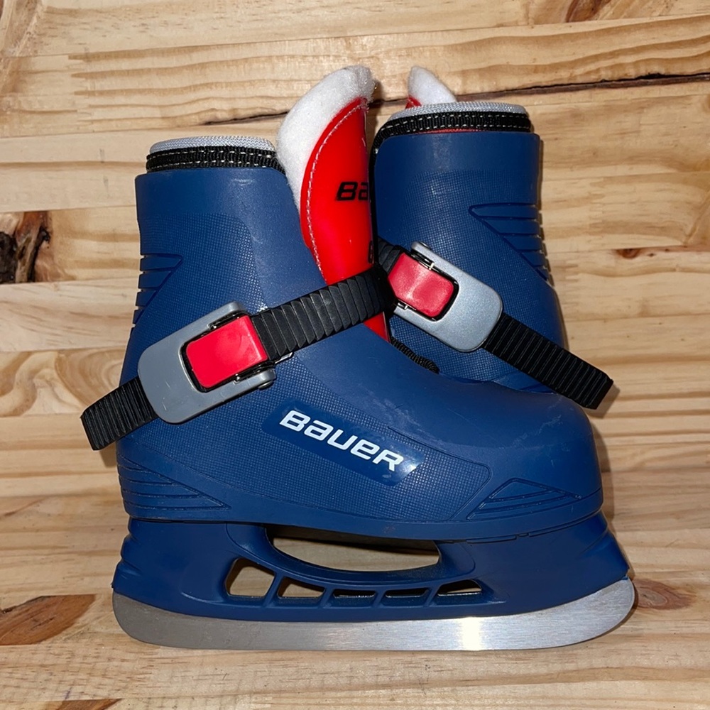 Bauer Blue and Red Sneakers Comfortable and Stylish